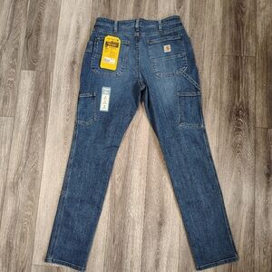 Carhartt Women's Denim Utility Jeans Size 10